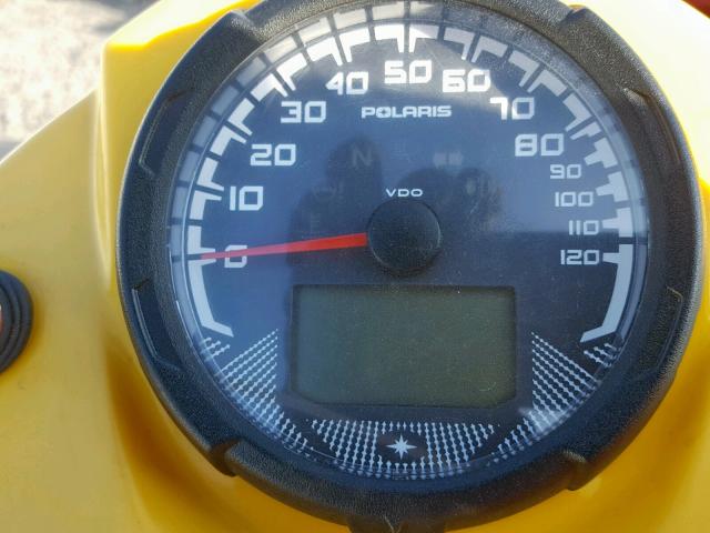 4XASEA571GA270775 - 2016 POLARIS SPORTSMAN YELLOW photo 8