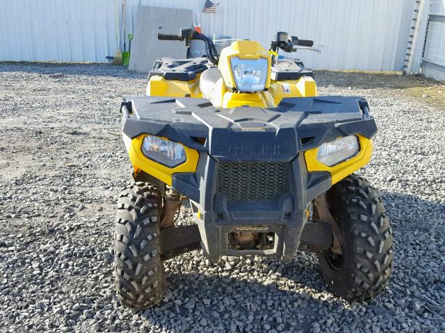 4XASEA571GA270775 - 2016 POLARIS SPORTSMAN YELLOW photo 9