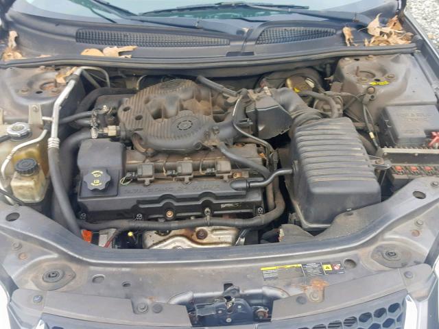 1B3EL46T85N642886 - 2005 DODGE STRATUS SX GRAY photo 7