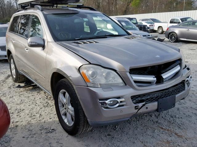 4JGBF71E37A208528 - 2007 MERCEDES-BENZ GL 450 4MA SILVER photo 1