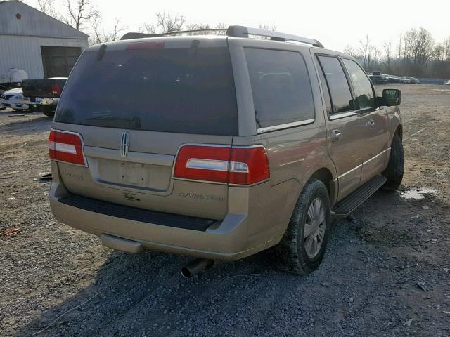5LMFU28597LJ21525 - 2007 LINCOLN NAVIGATOR 金色 照片 4