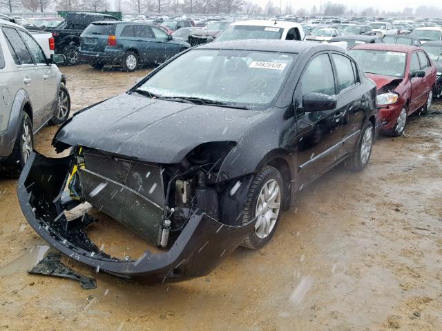 3N1AB6AP3BL691353 - 2011 NISSAN SENTRA 2.0 BLACK photo 2