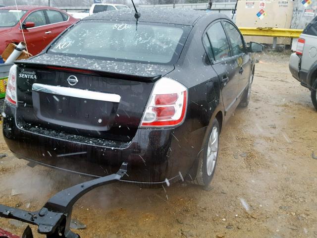 3N1AB6AP3BL691353 - 2011 NISSAN SENTRA 2.0 BLACK photo 4