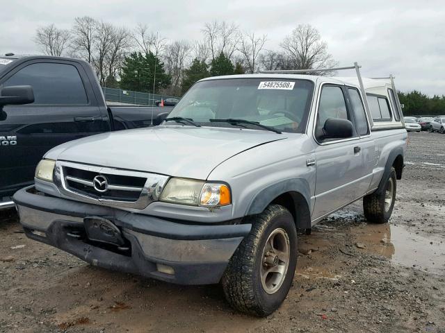 4F4ZR47E43TM18254 - 2003 MAZDA B4000 CAB SILVER photo 2