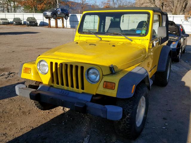 1J4FA29P7YP787285 - 2000 JEEP WRANGLER / YELLOW photo 2