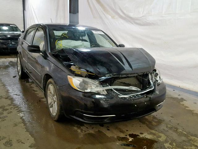 1C3CCBABXCN207491 - 2012 CHRYSLER 200 LX BLACK photo 1