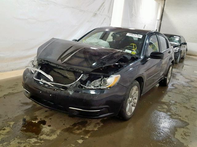 1C3CCBABXCN207491 - 2012 CHRYSLER 200 LX BLACK photo 2