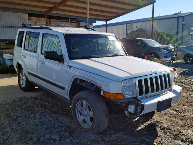 1J8HG48KX7C697688 - 2007 JEEP COMMANDER WHITE photo 1
