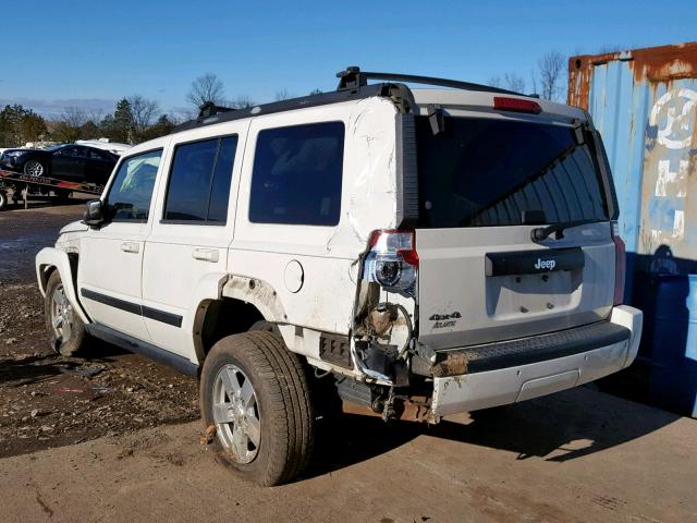 1J8HG48KX7C697688 - 2007 JEEP COMMANDER WHITE photo 3