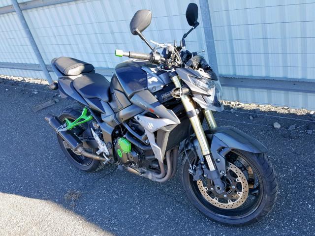 JS1GR7NA7F2100148 - 2015 SUZUKI GSX-S750 BLACK photo 1