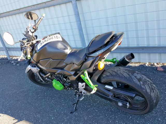 JS1GR7NA7F2100148 - 2015 SUZUKI GSX-S750 BLACK photo 3