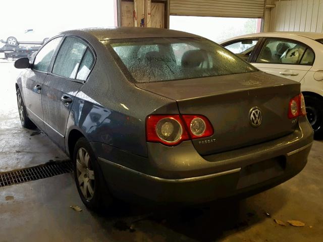 WVWJK73C87E247227 - 2007 VOLKSWAGEN PASSAT GRAY photo 3