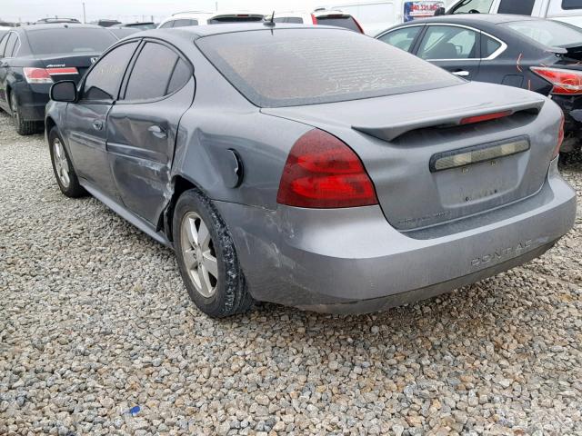 2G2WP582071225157 - 2007 PONTIAC GRAND PRIX ნაცრისფერი ფოტო 3