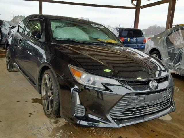 JTKJF5C75F3088911 - 2015 TOYOTA SCION TC BLACK photo 1