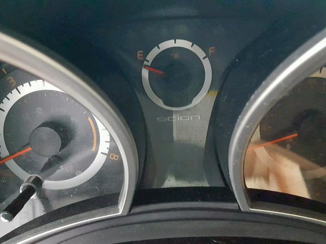 JTKJF5C75F3088911 - 2015 TOYOTA SCION TC BLACK photo 8