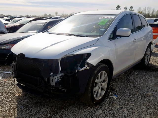 JM3ER293890221483 - 2009 MAZDA CX-7 WHITE photo 2