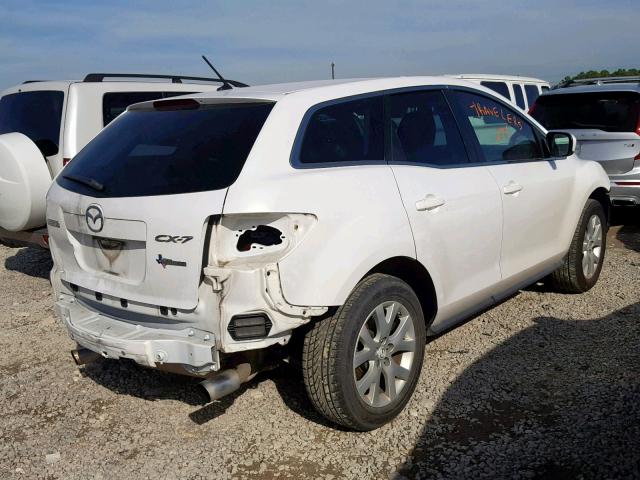 JM3ER293890221483 - 2009 MAZDA CX-7 WHITE photo 4