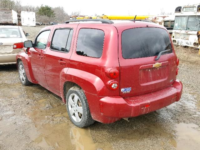 3GNBAADB3AS563990 - 2010 CHEVROLET HHR LS Rojo foto 3