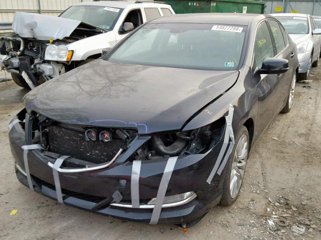 JH4KC1F99FC000984 - 2015 ACURA RLX ADVANC BLACK photo 2