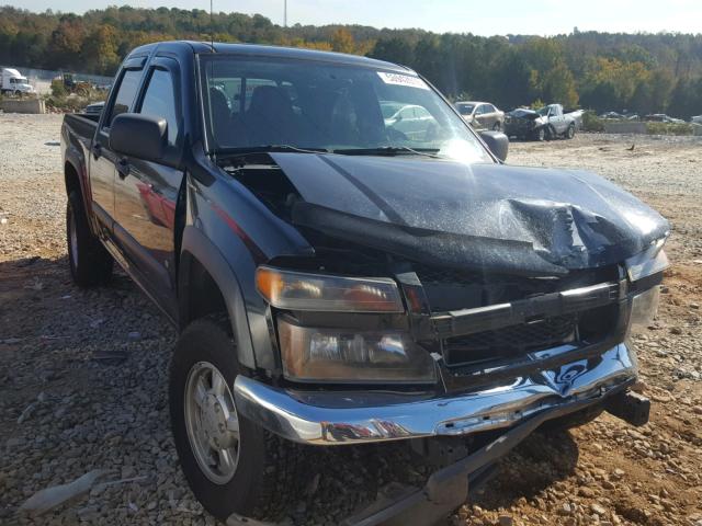 1GCDT136268174189 - 2006 CHEVROLET COLORADO BLACK photo 1