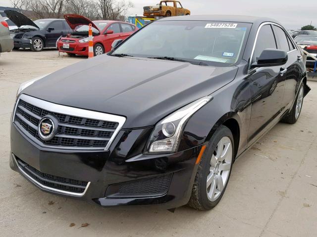 1G6AA5RA3D0174955 - 2013 CADILLAC ATS BLACK photo 2