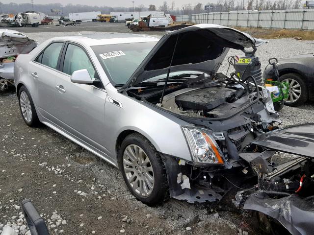 1G6DP5E38D0148824 - 2013 CADILLAC CTS PREMIU SILVER photo 1