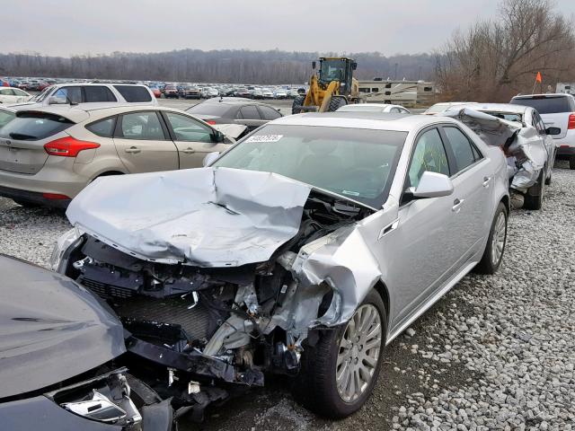 1G6DP5E38D0148824 - 2013 CADILLAC CTS PREMIU SILVER photo 2