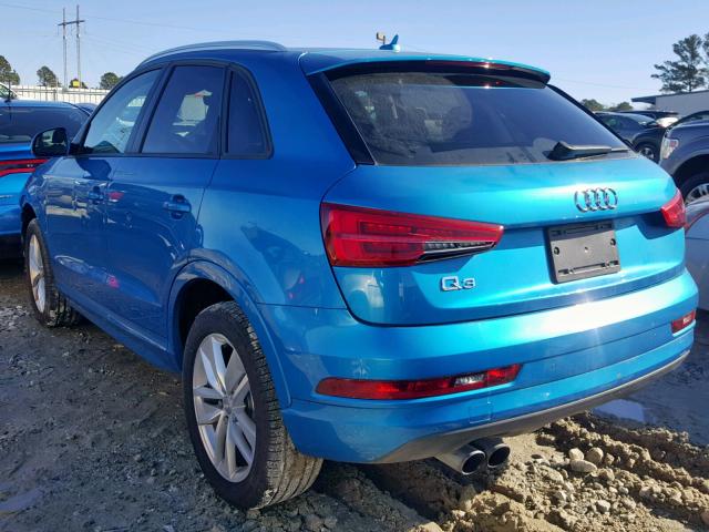 WA1BCCFSXHR014628 - 2017 AUDI Q3 PREMIUM BLUE photo 3