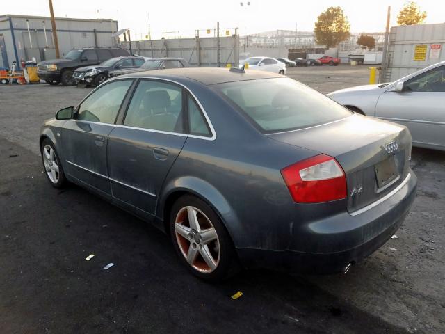 WAUJT68E15A049902 - 2005 AUDI A4 3.0 GRAY photo 3