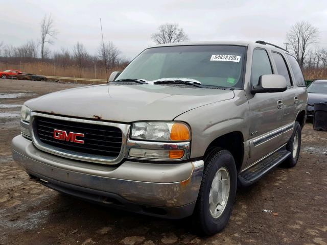 1GKEK13ZX3J284210 - 2003 GMC YUKON SILVER photo 2