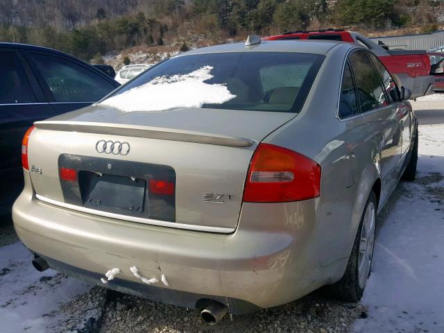 WAUCD64B04N078655 - 2004 AUDI A6 S-LINE GOLD photo 4