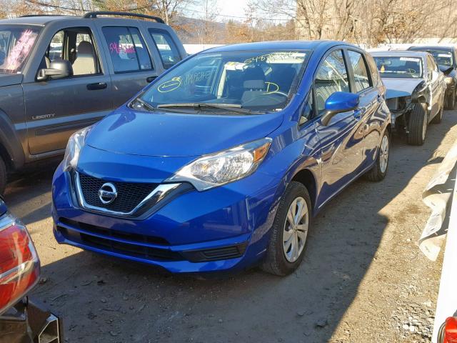 3N1CE2CP9HL356063 - 2017 NISSAN VERSA NOTE BLUE photo 2