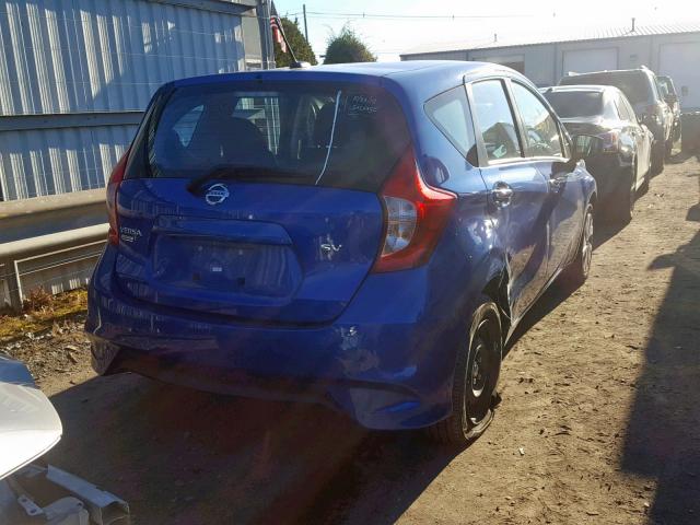 3N1CE2CP9HL356063 - 2017 NISSAN VERSA NOTE BLUE photo 4