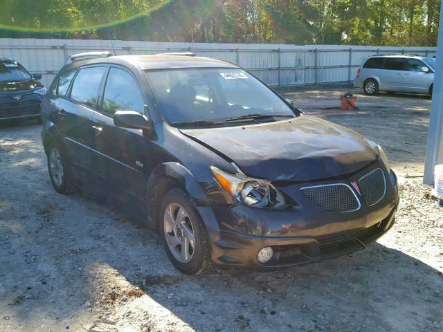 5Y2SL65876Z407061 - 2006 PONTIAC VIBE BLACK photo 1