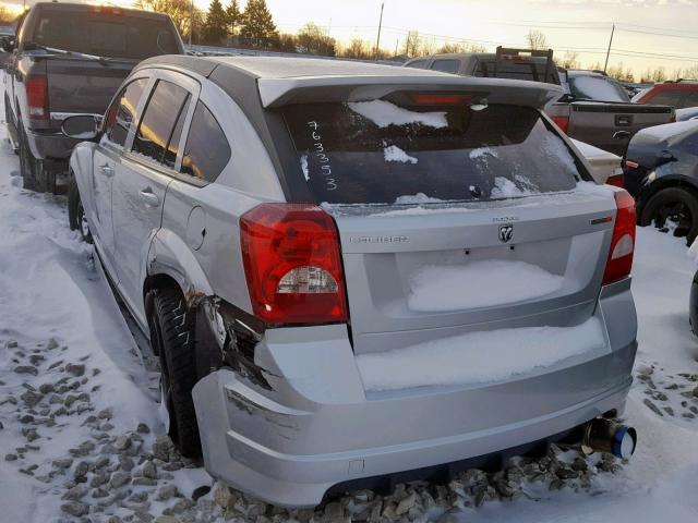 1B3HB68F18D763353 - 2008 DODGE CALIBER SR SILVER photo 3