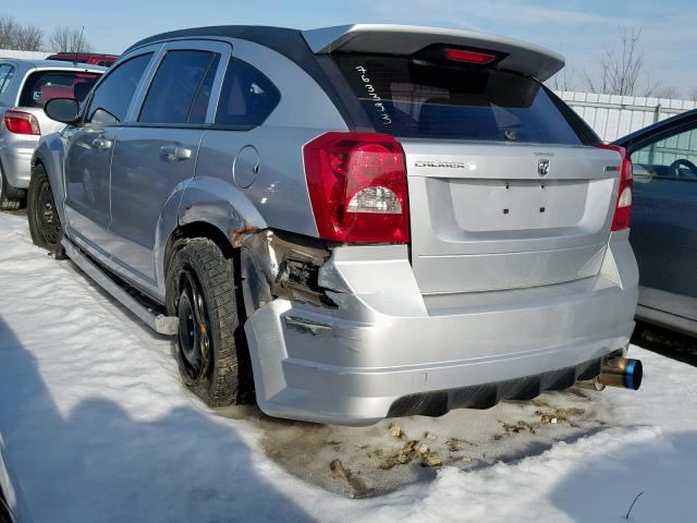 1B3HB68F18D763353 - 2008 DODGE CALIBER SR SILVER photo 9