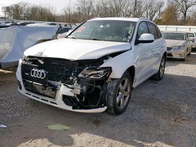 WA1VKAFP7AA073351 - 2010 AUDI Q5 PRESTIG WHITE photo 2