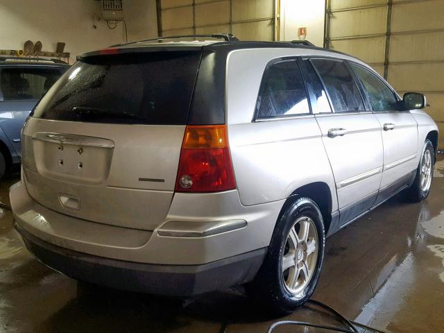 2A4GF68456R757900 - 2006 CHRYSLER PACIFICA T SILVER photo 4