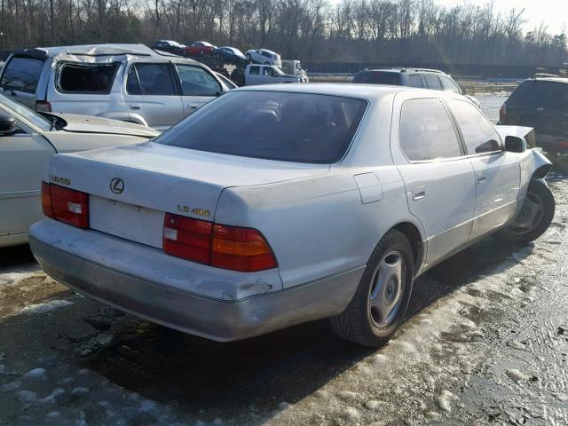 JT8BH28F3W0126012 - 1998 LEXUS LS 400 WHITE photo 4