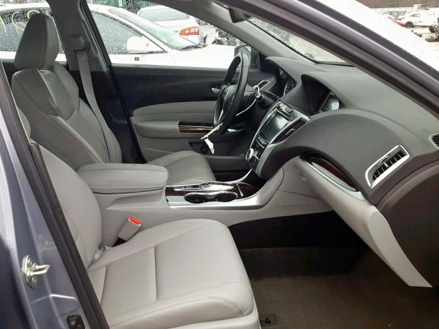 19UUB2F55FA007346 - 2015 ACURA TLX TECH BLUE photo 5