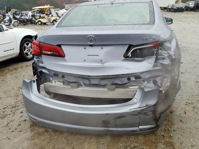 19UUB2F55FA007346 - 2015 ACURA TLX TECH BLUE photo 9