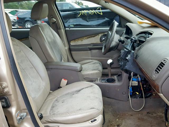 1G1ZU64875F321593 - 2005 CHEVROLET MALIBU MAX თაფლისფერი ფოტო 5