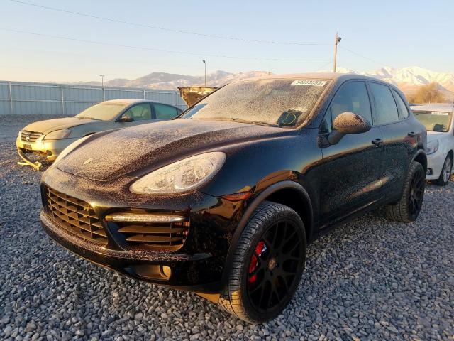 WP1AC2A27BLA82476 - 2011 PORSCHE CAYENNE TU BLACK photo 2