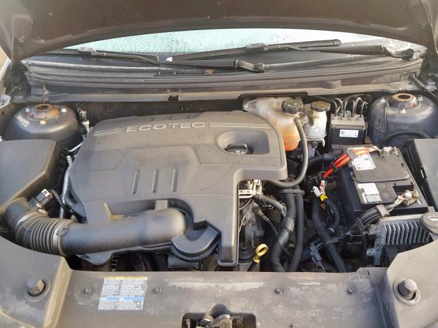 1G1ZC5EBXA4152165 - 2010 CHEVROLET MALIBU 1LT GRAY photo 7