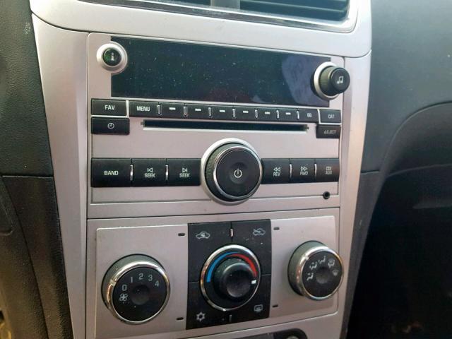 1G1ZC5EBXA4152165 - 2010 CHEVROLET MALIBU 1LT GRAY photo 9