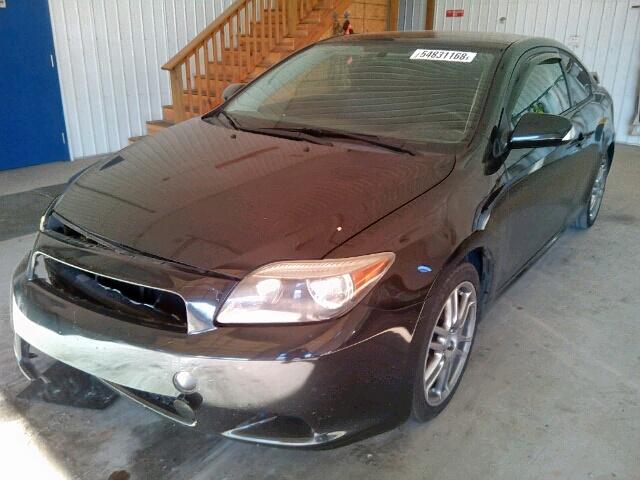 JTKDE177X60078153 - 2006 TOYOTA SCION TC შავი ფოტო 2