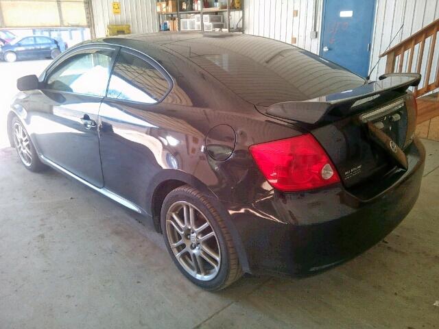 JTKDE177X60078153 - 2006 TOYOTA SCION TC შავი ფოტო 3