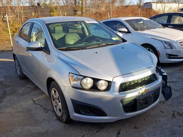 1G1JA5SG8F4159108 - 2015 CHEVROLET SONIC LS 银色 照片 1