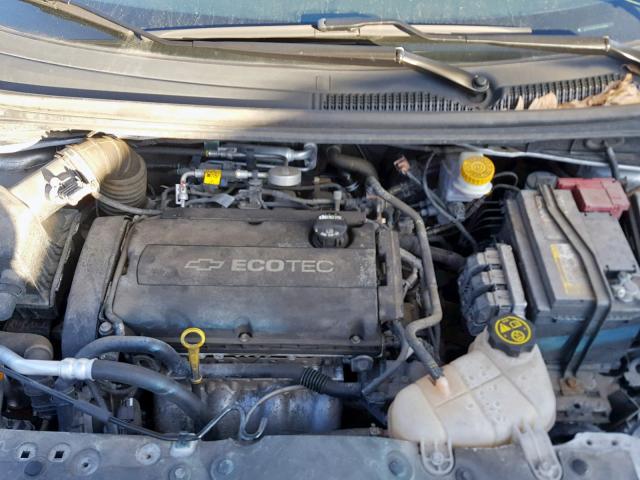 1G1JA5SG8F4159108 - 2015 CHEVROLET SONIC LS 银色 照片 7