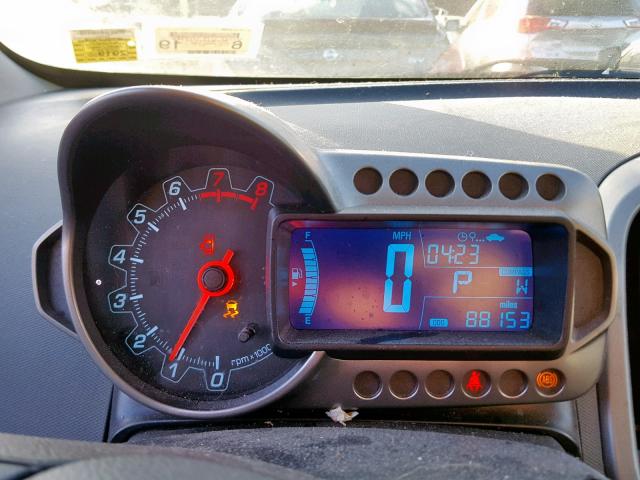 1G1JA5SG8F4159108 - 2015 CHEVROLET SONIC LS 银色 照片 8